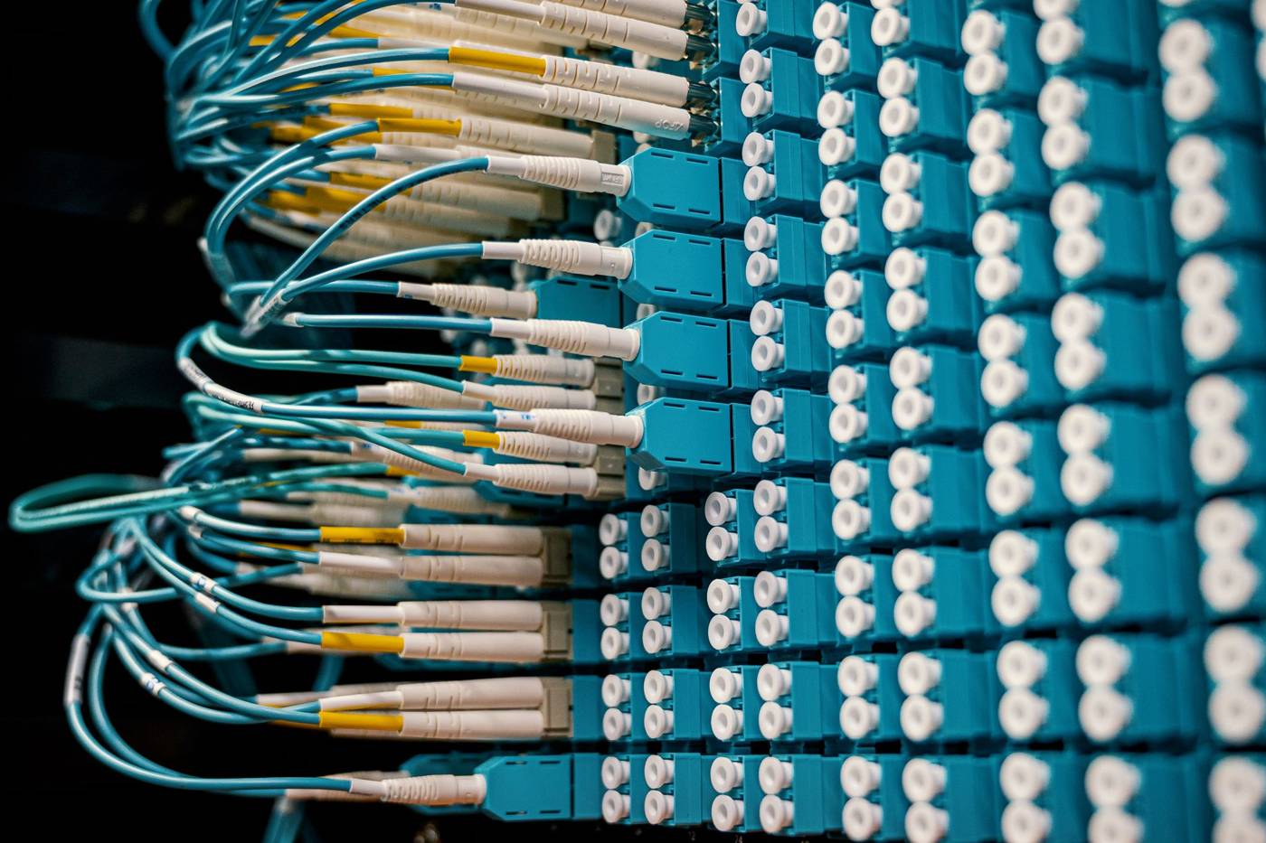Data center server rows