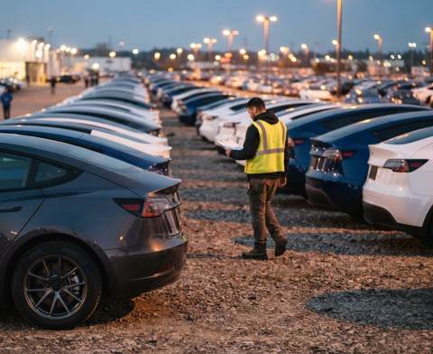 Tesla (TSLA) Shares Plunge Sharply Today
